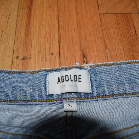 Agolde Nico High Rise Slim Fit Stretch Jean 27 - Picture 4 of 8